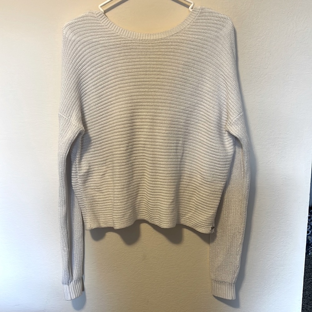 Hollister twist back sweater